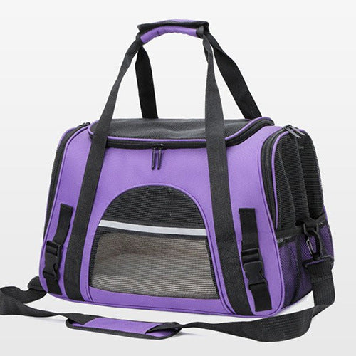 Bolsa portátil para animais de estimação simples e respirável Bolsa Crossbody. Bolsa para carro, bolsa para transporte de Gatos.
