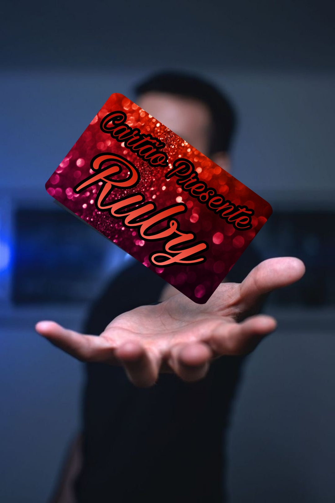 Cartão presente de ruby